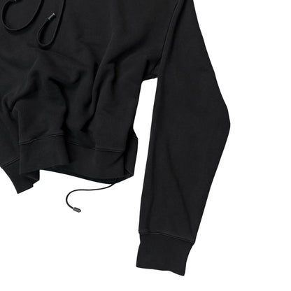 Maison Margiela Cropped Back String Hoodie - AW19
