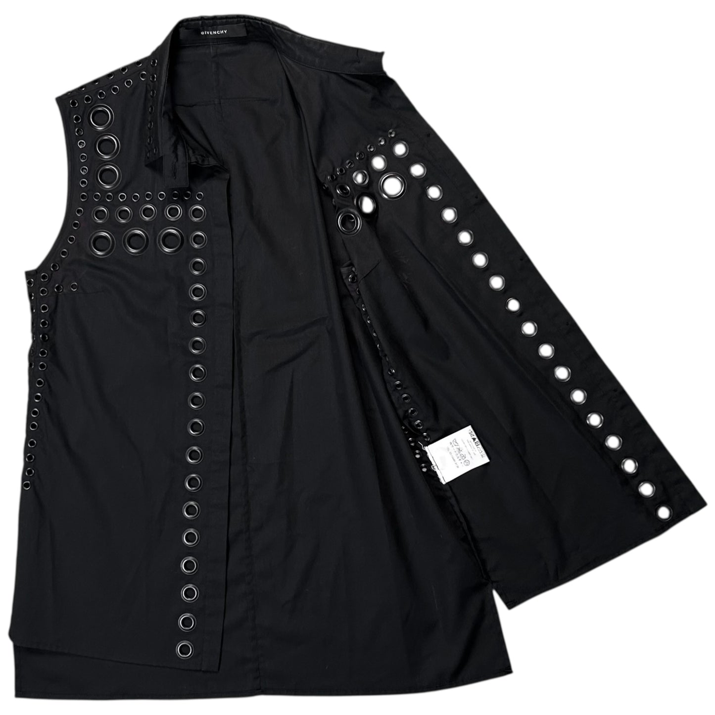 Givenchy Sleeveless Eyelet Shirt - SS11