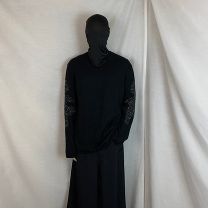 Comme des Garcons Shirt Intarsia Sleeve Sweater - AW19