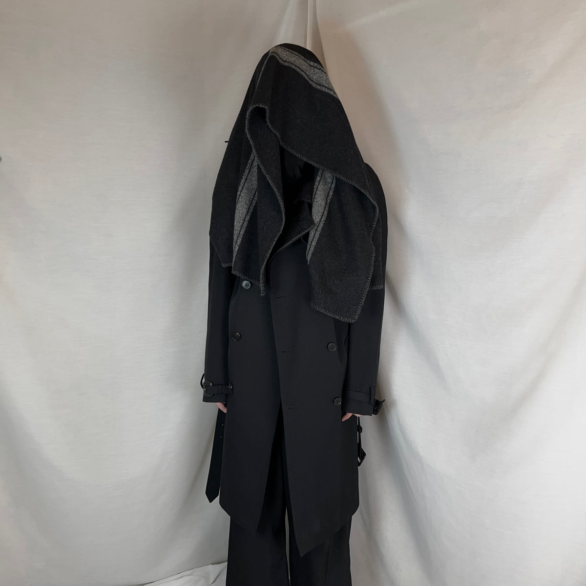 Maison Martin Margiela Belted Scarf Trenchcoat - AW14