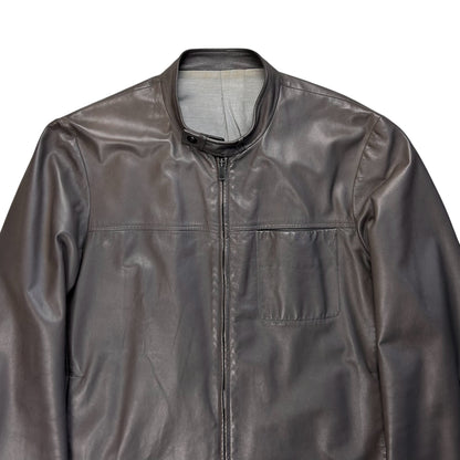 Jil Sander Leather Cafe Jacket - SS03