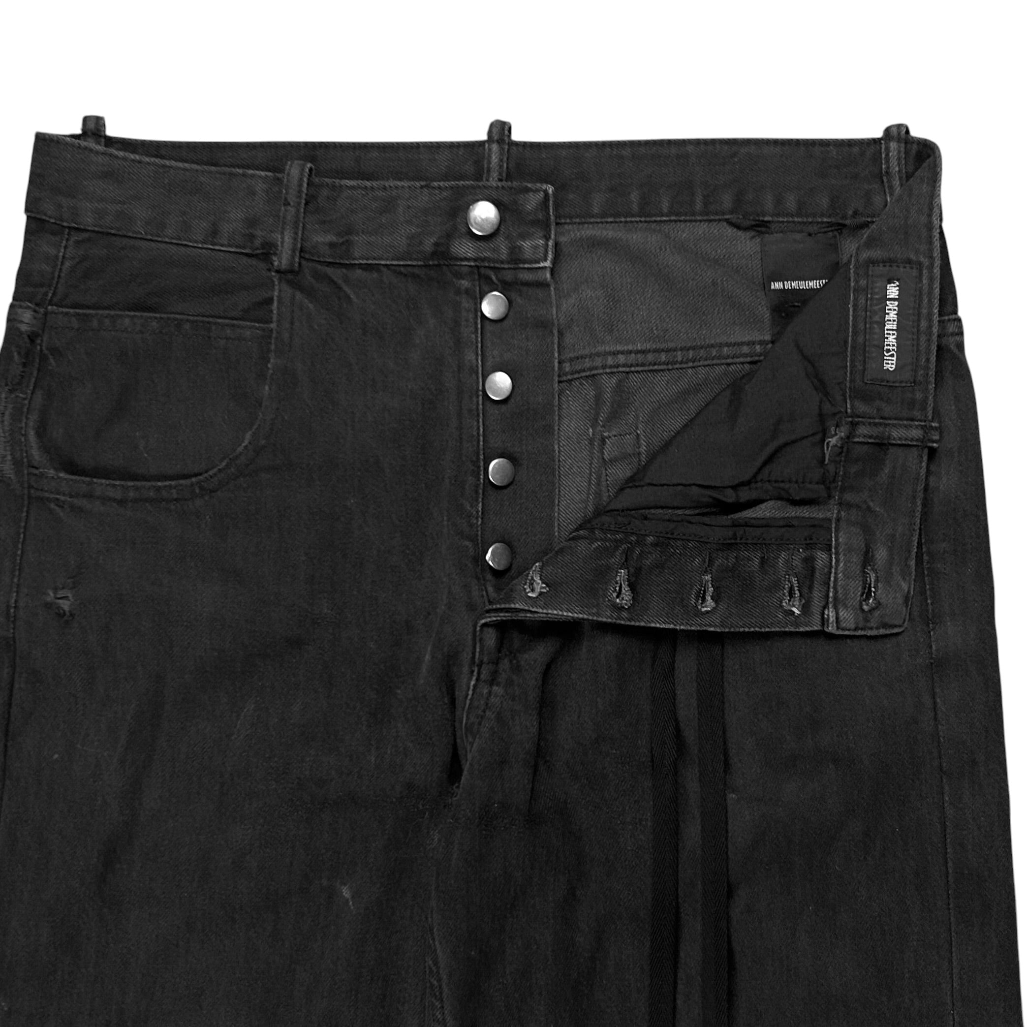 Ann Demeulemeester Distressed Claire Jeans - SS22 – Vertical Rags