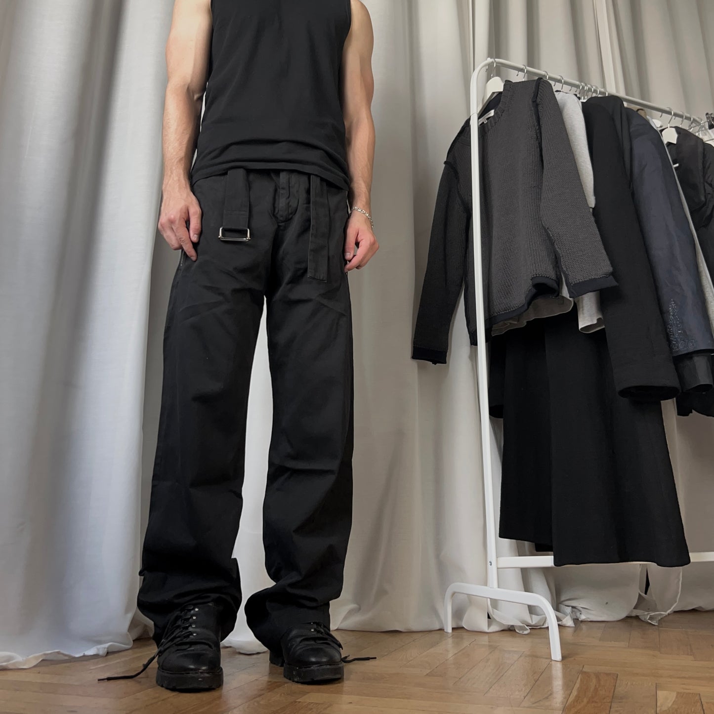 Dries Van Noten Belted Penson Pants - SS21