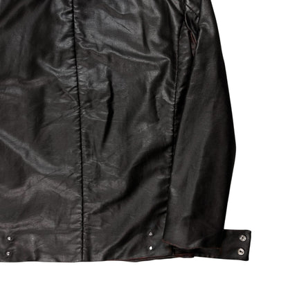 MM6 Maison Martin Margiela Strapped Waxed Cafe Jacket - AW14
