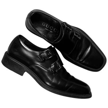 Gucci by Tom Ford Dual Monk Strap Derbies