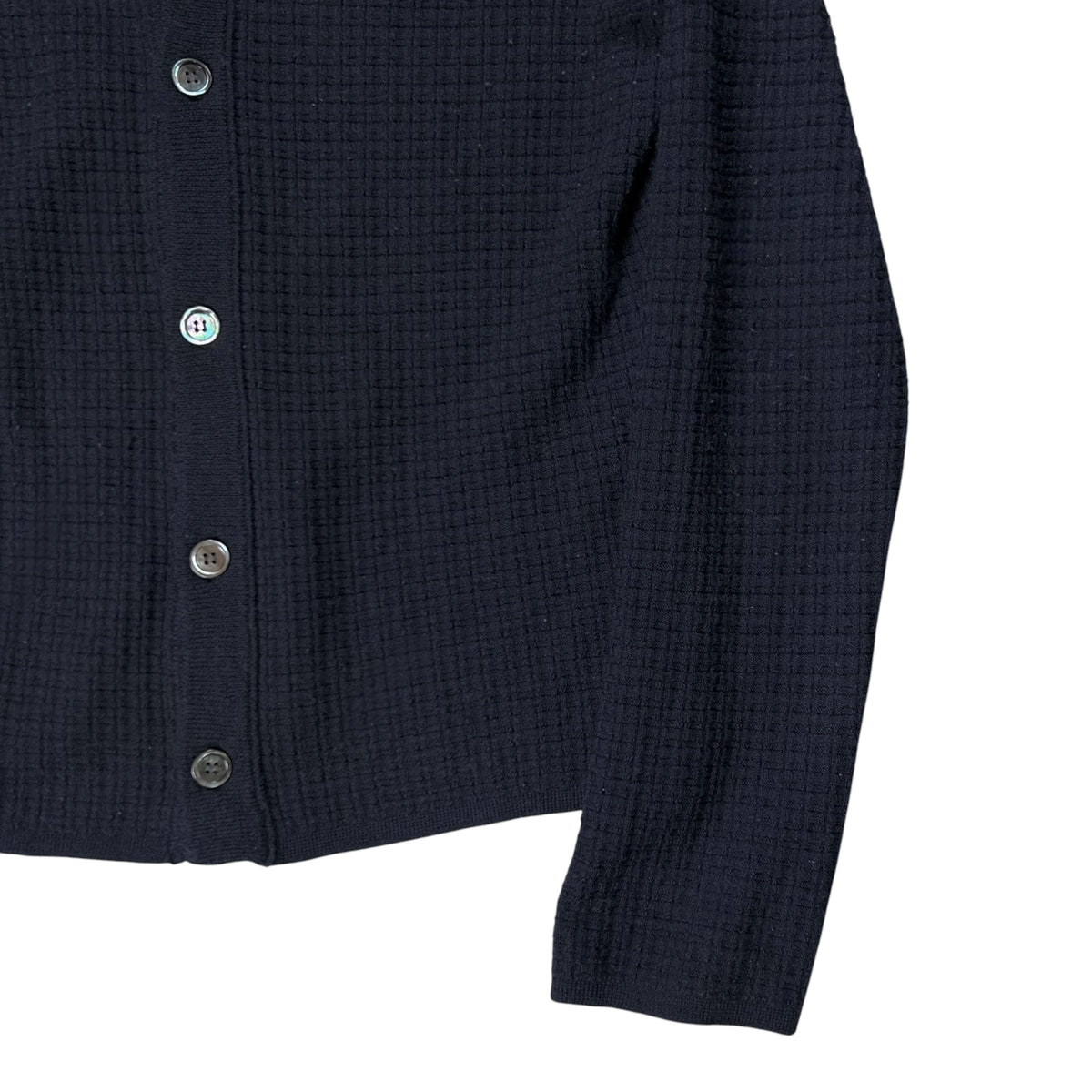 Comme des Garcons Shirt Waffle Knit Sample Cardigan