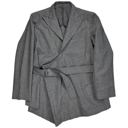 Y‘s Yohji Yamamoto Belted Wrap Blazer