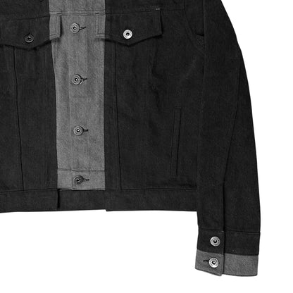 JW Anderson Two Tone Patchwork Denim Jacket - SS24