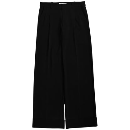 Balenciaga Pleated Triacetate Crepe Trousers - SS06