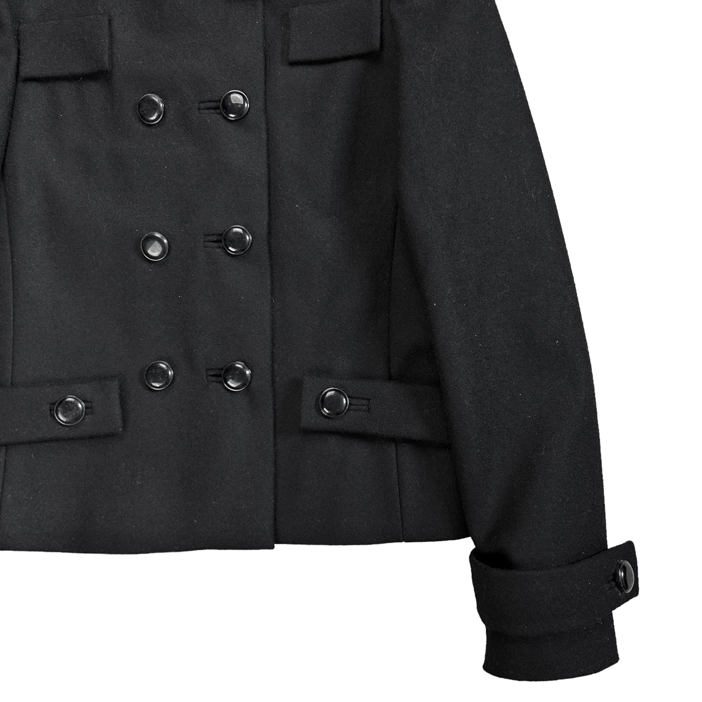 Balenciaga Belted Military Wool Jacket - AW06