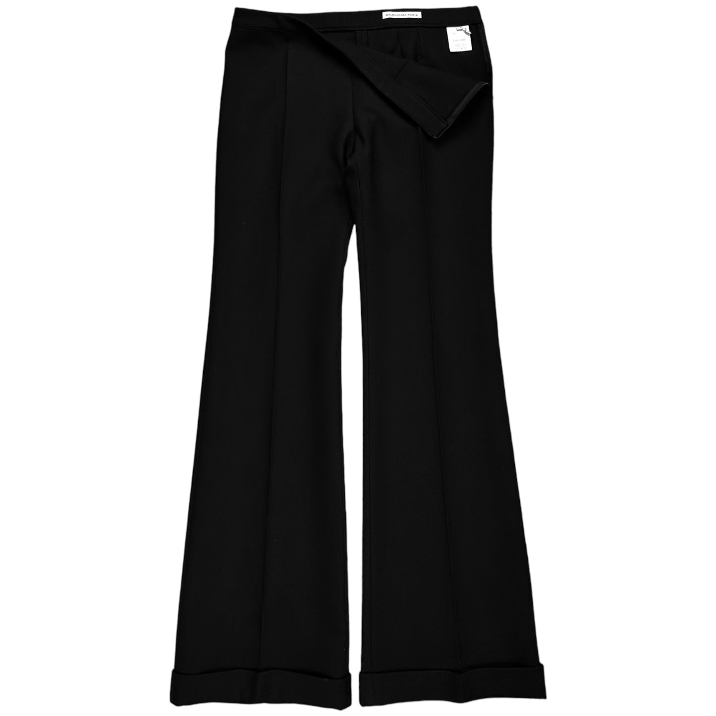 Balenciaga Flared Waist Zip Trousers - AW05