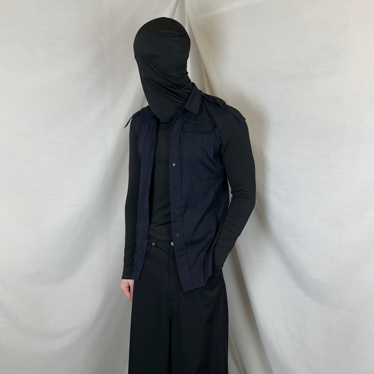 Jil Sander Sleeveless Military Cargo Shirt - SS10