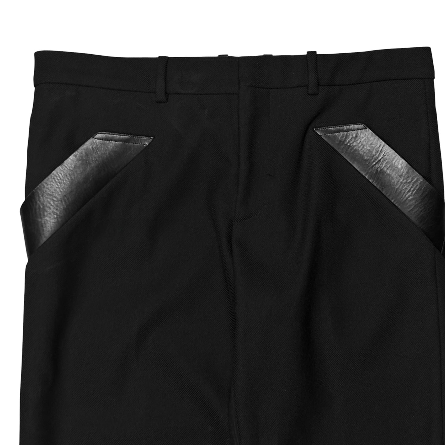 Balenciaga Leather Pocket Sample Trousers