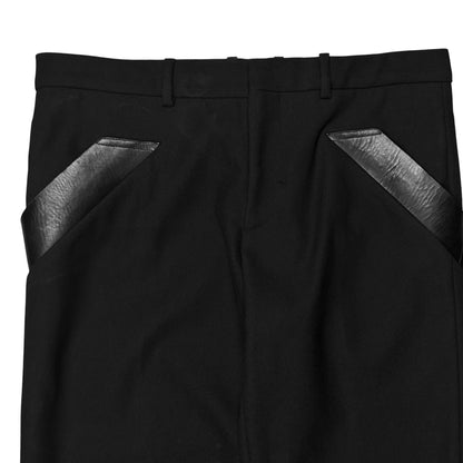 Balenciaga Leather Pocket Sample Trousers