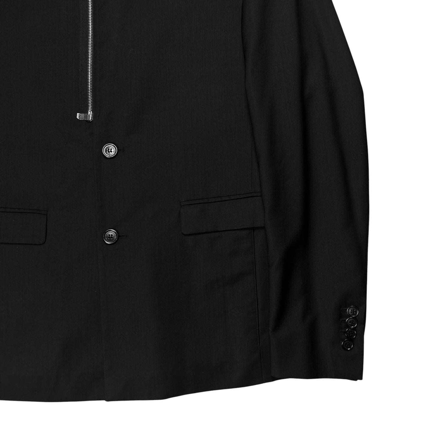 Kris Van Assche Zip Lapel Blazer - SS13