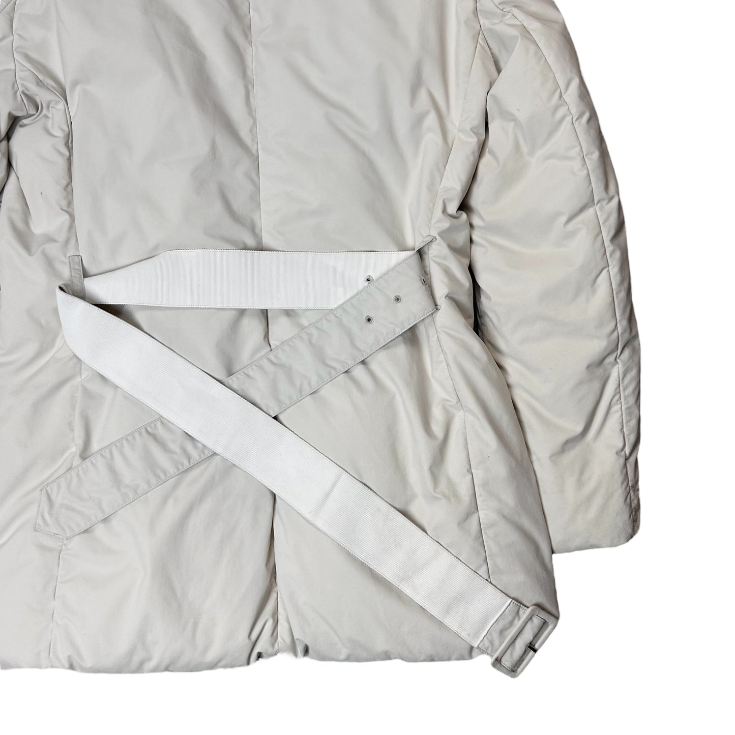 Jil Sander Belted Zip Hood Down Parka - AW10