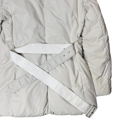 Jil Sander Belted Zip Hood Down Parka - AW10