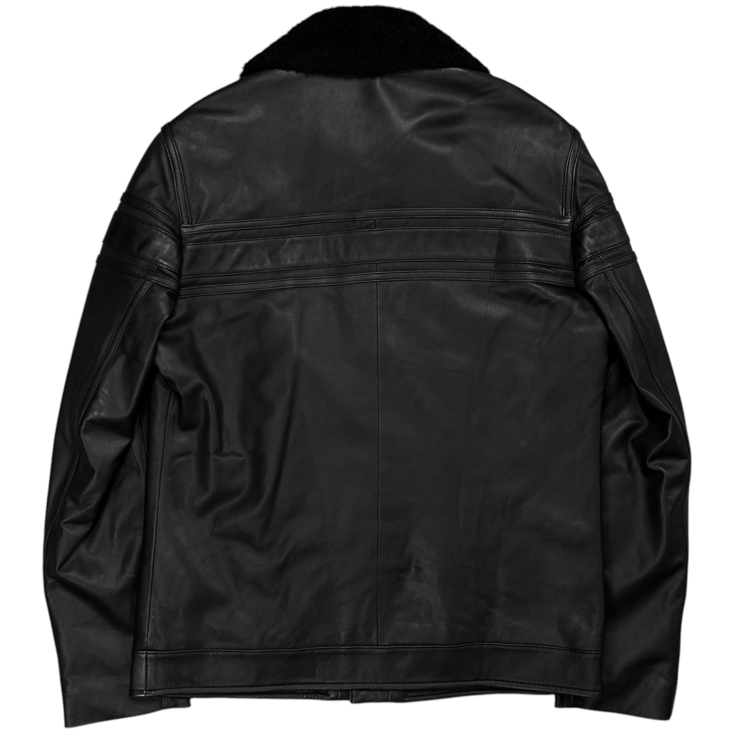 Givenchy Dual Zip Pilot Leather Jacket - AW11