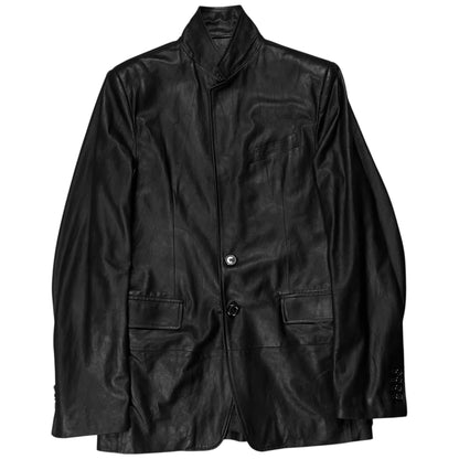 Ann Demeulemeester Leather Blazer
