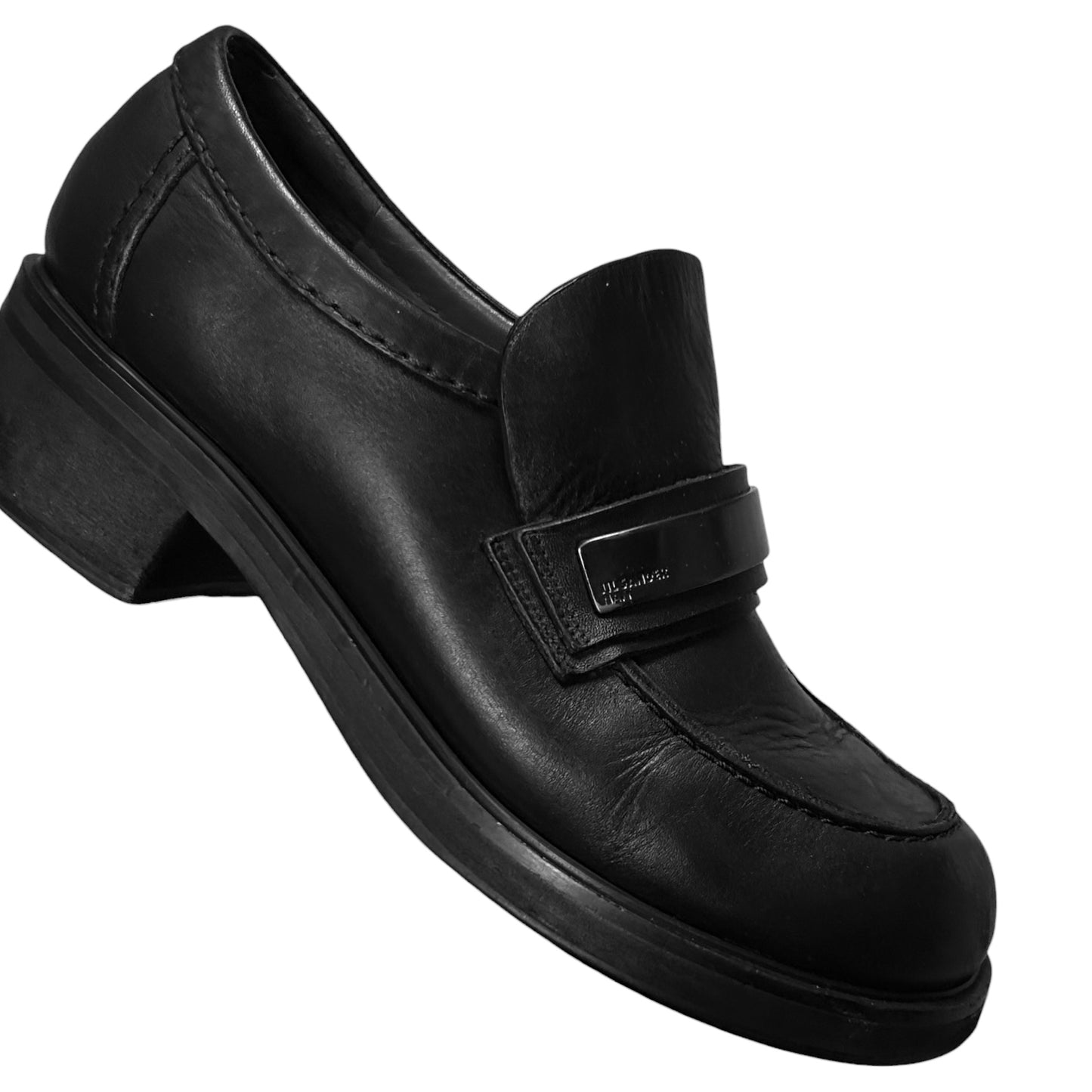 Jil Sander Bulky Metal Bar Loafers