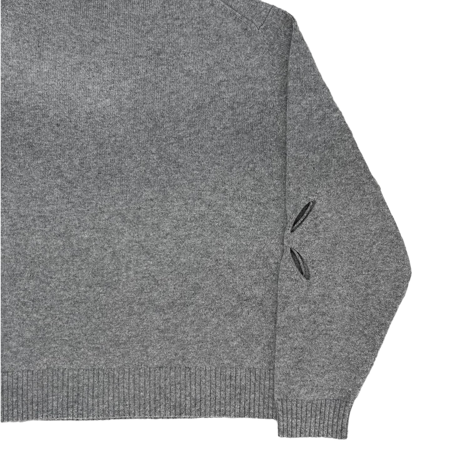 Stefan Cooke Slashed Knit Sweater - AW22