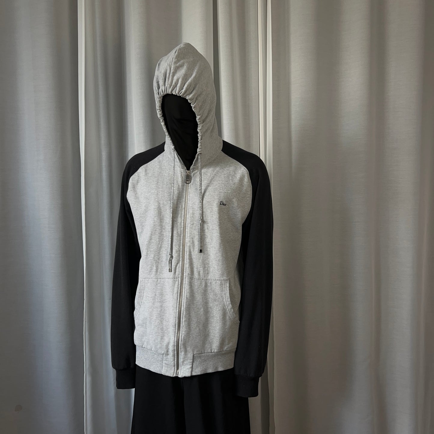 Dior Homme Varsity Raglan Zip Hoodie