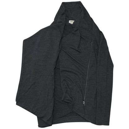 Helmut Lang Asymmetric Zip Drape Cardigan - AW07