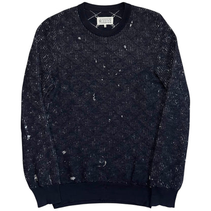 Maison Martin Margiela Speckled Distress Mohair Sweater - AW14