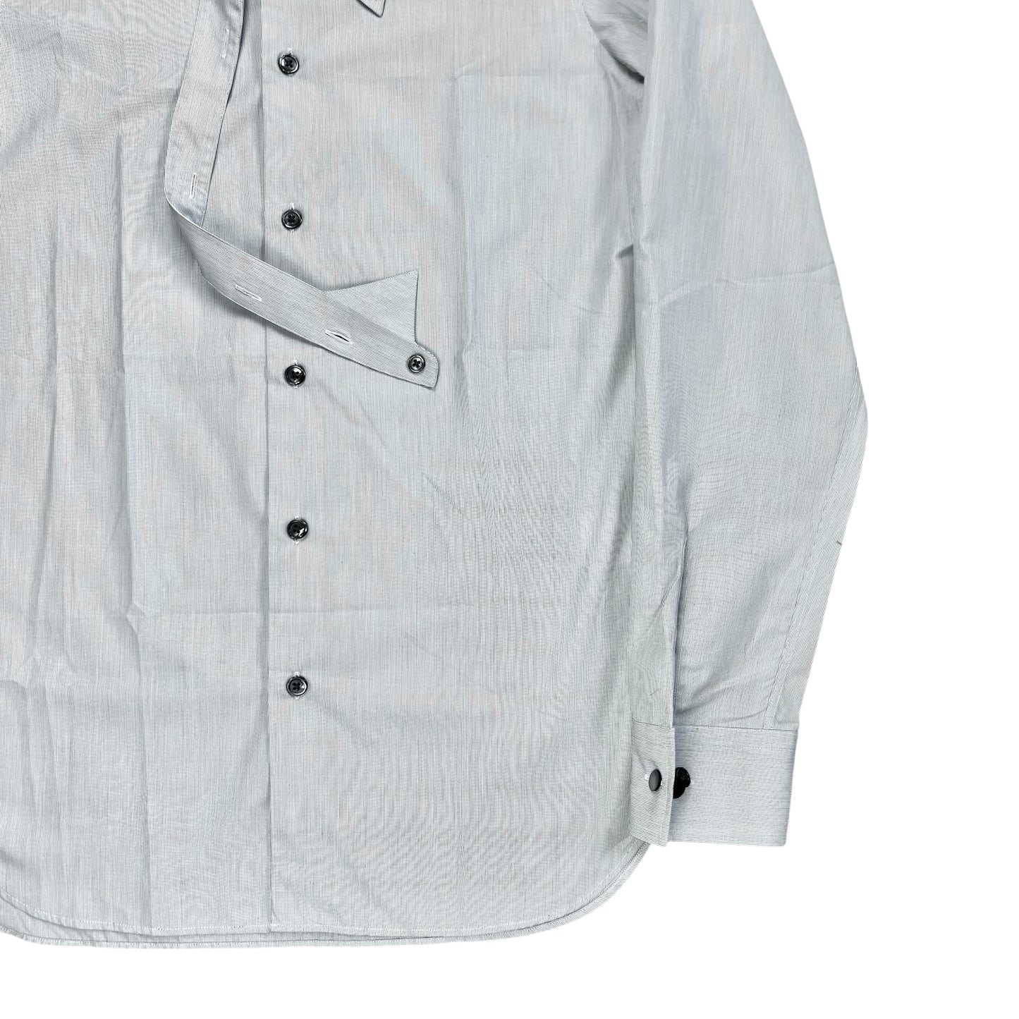 Ann Demeulemeester Deconstructed Button Strap Collar Shirt