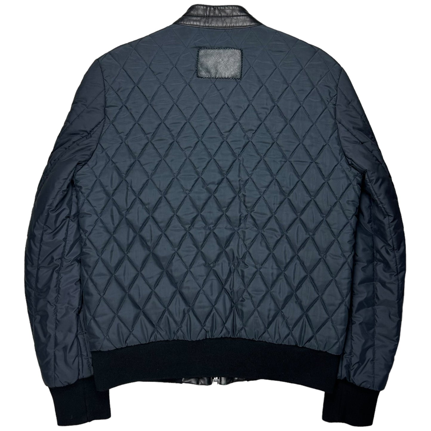 Maison Martin Margiela Hybrid Quilted Leather Bomber Jacket - AW11