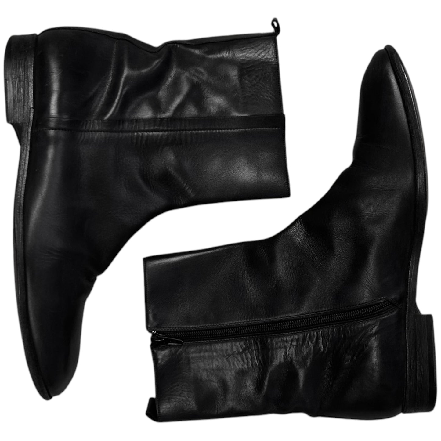 Maison Martin Margiela Police Zip Boots - AW14