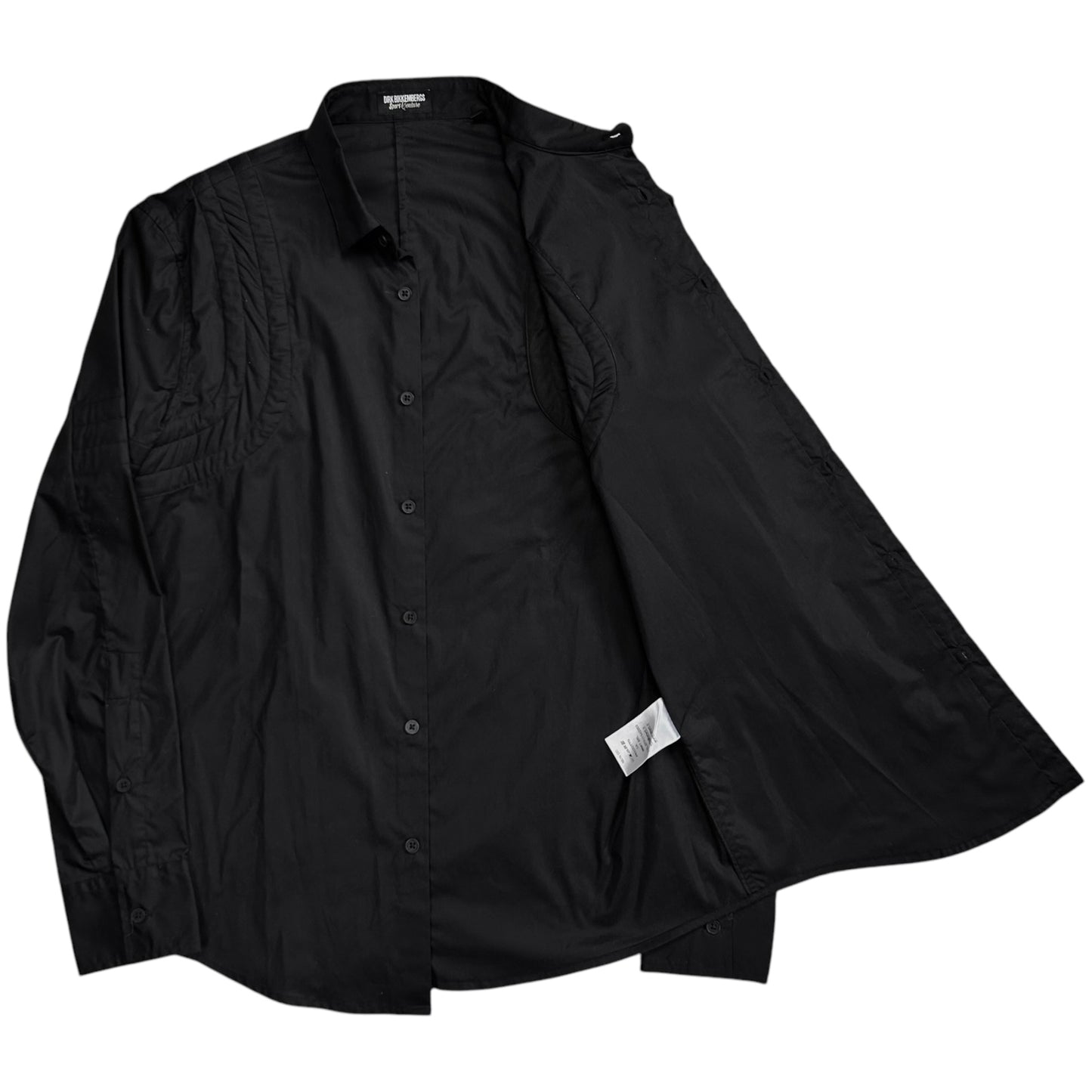 Dirk Bikkembergs Shoulder Quilted Shirt