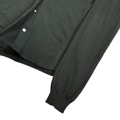 Rick Owens Cropped Larry Snap Cardigan - SS20