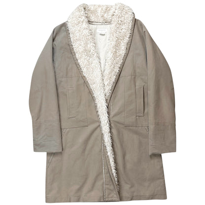 Dries Van Noten Sherpa Collar Coat - AW02