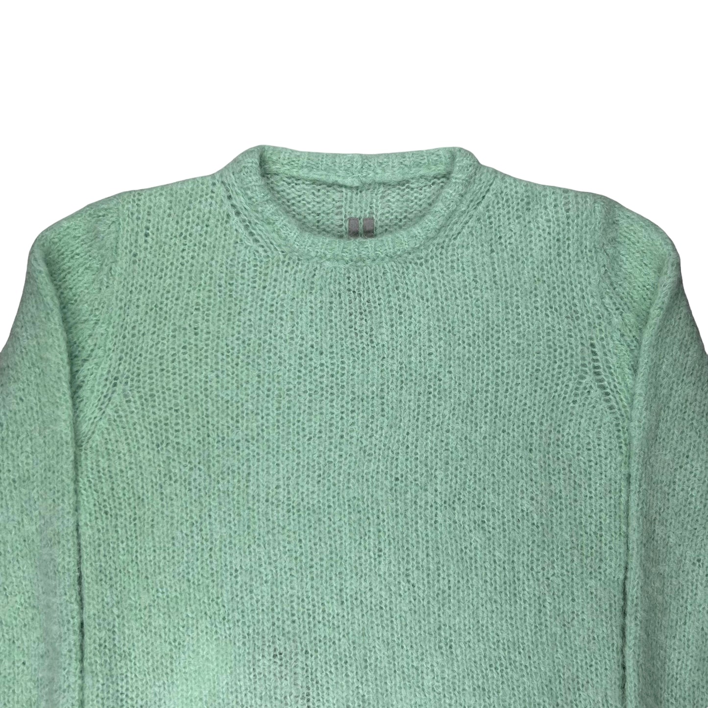 Rick Owens Aqua Mohair Sweater - AW22