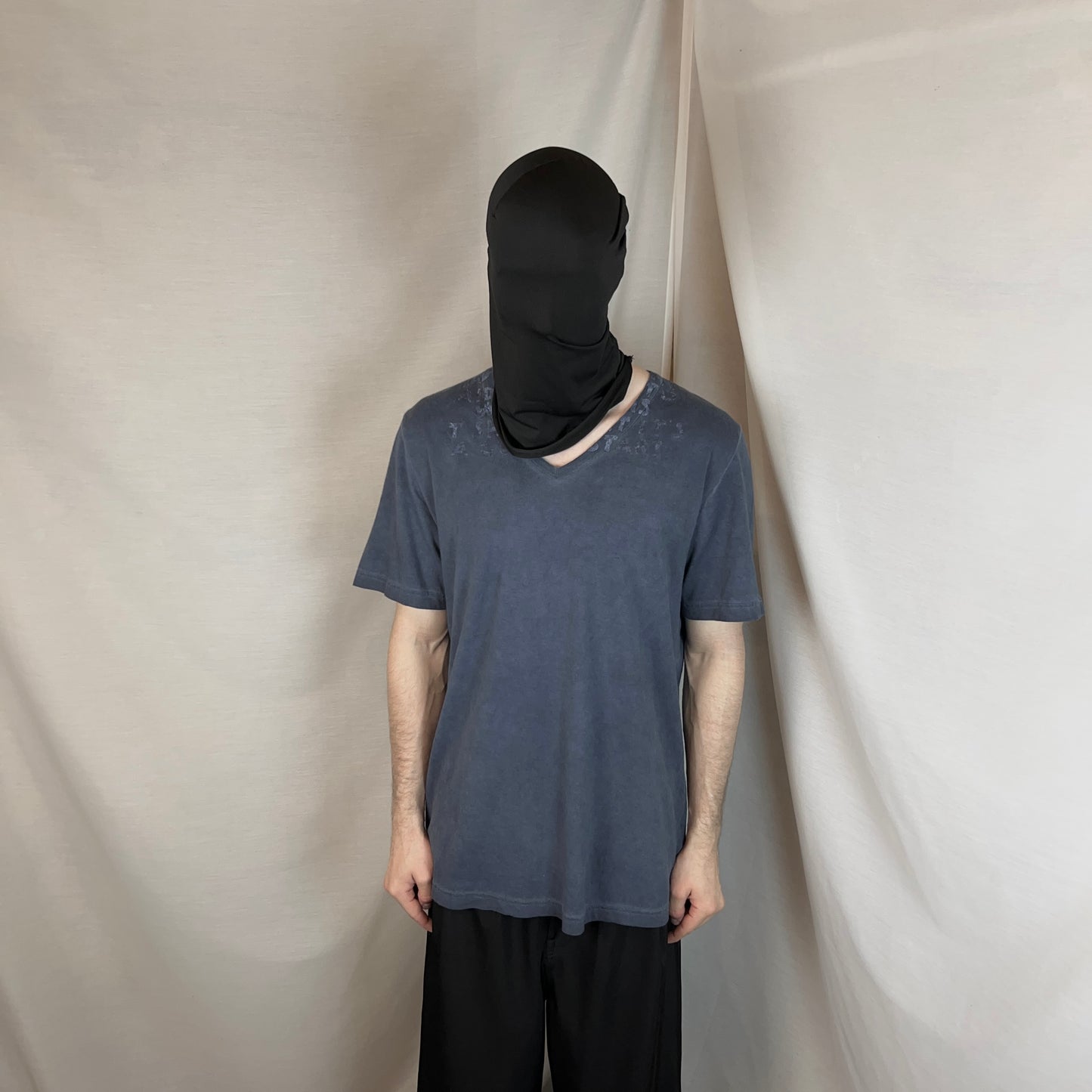 Maison Martin Margiela Aids Awareness V-Neck T-Shirt - SS11