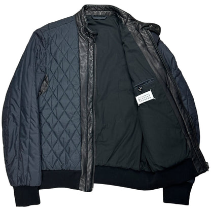 Maison Martin Margiela Hybrid Quilted Leather Bomber Jacket - AW11