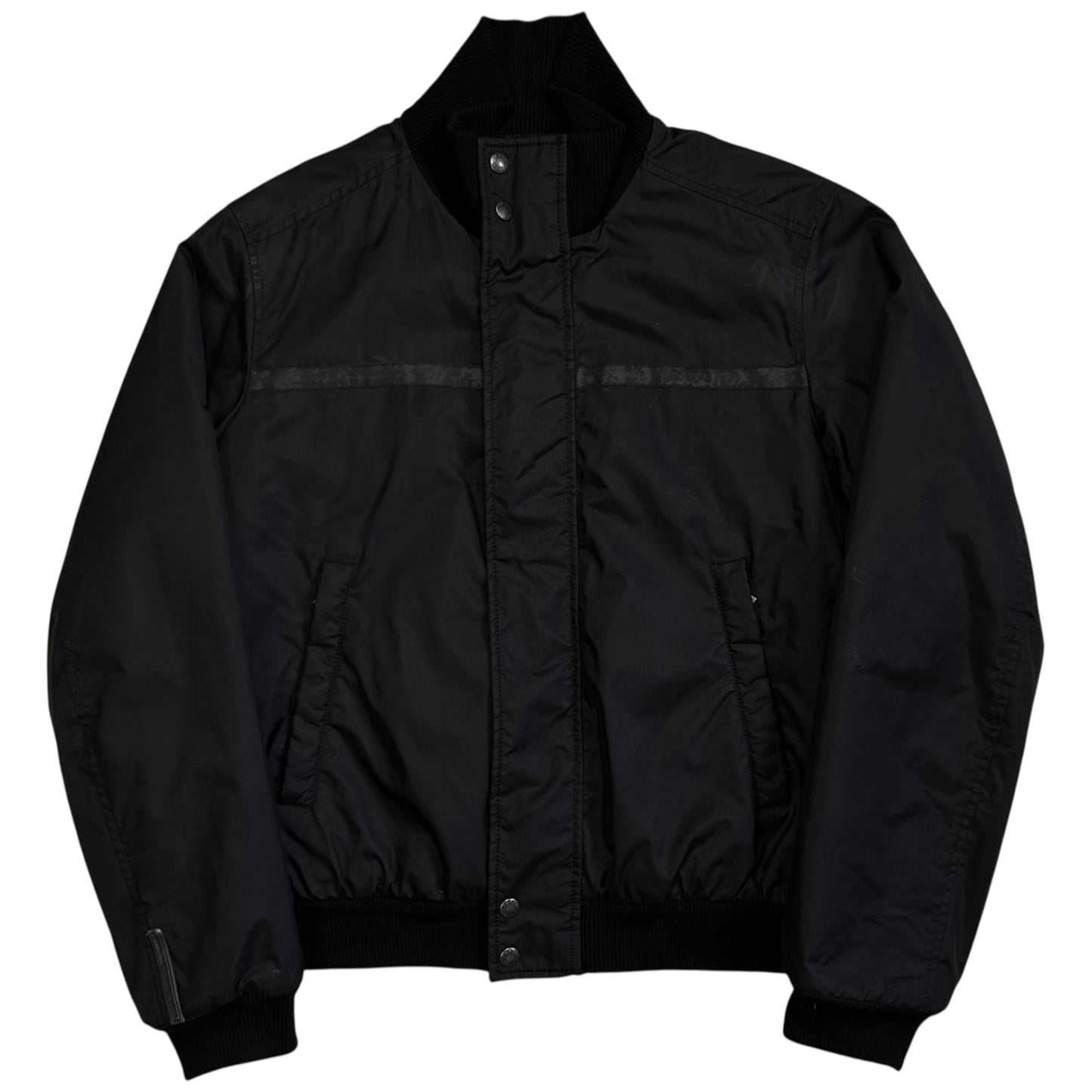 Prada Chest Stripe Pilot Bomber Jacket - SS06