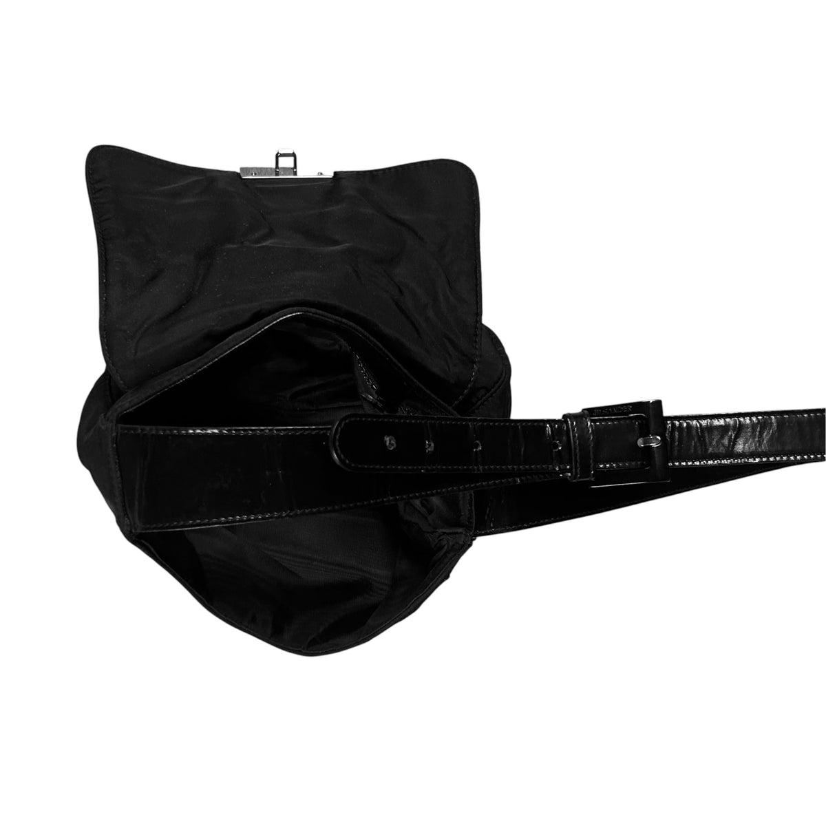 Jil Sander Nylon Push-Lock Bag - AW03
