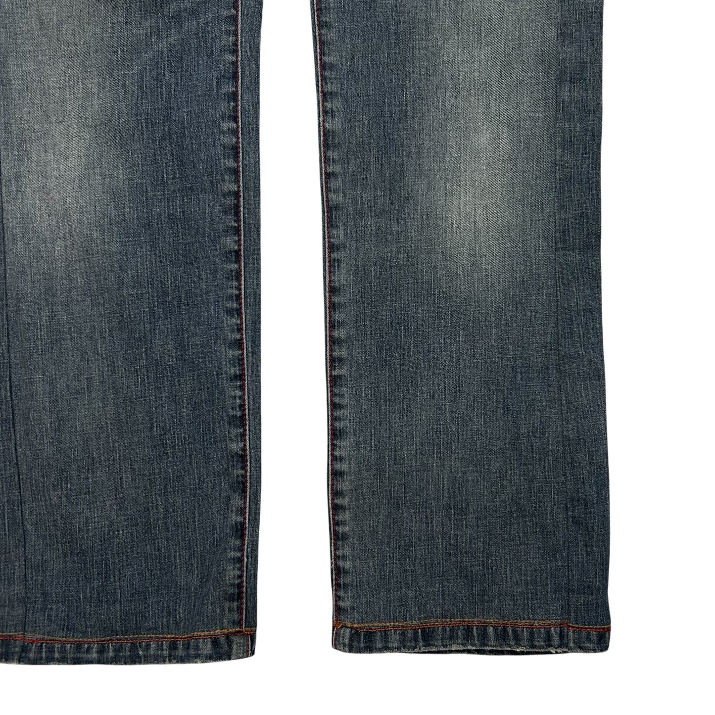 RAF by Raf Simons Distressed Jeans