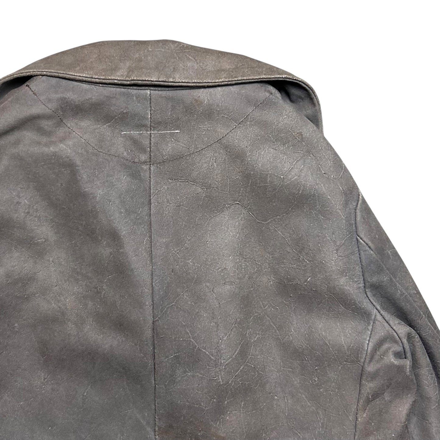 Maison Martin Margiela Leather Work Coat - AW03