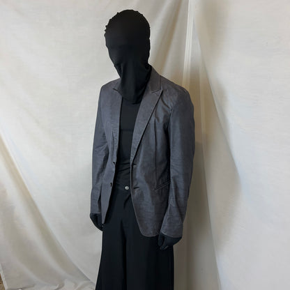 Jil Sander Dyed Leather Blazer - AW08