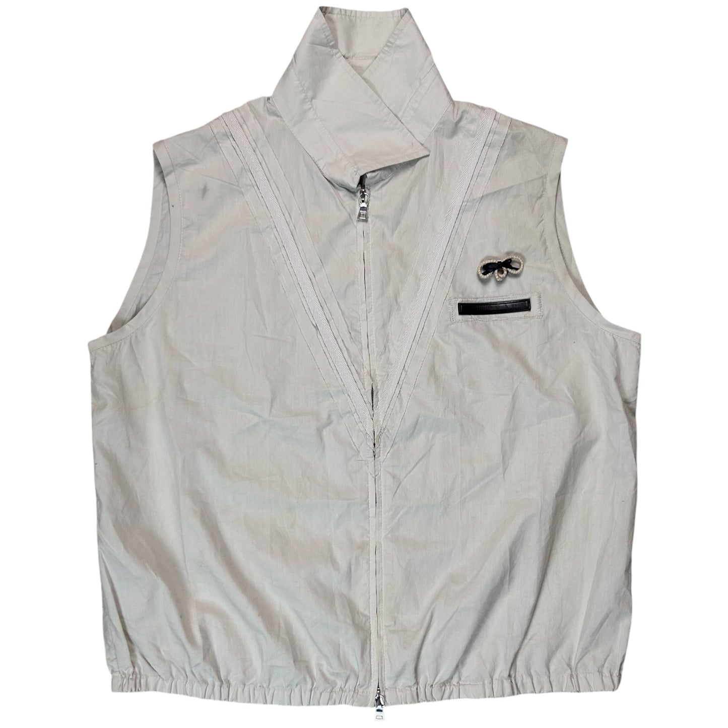 Prada Broche Blouson Vest - SS00