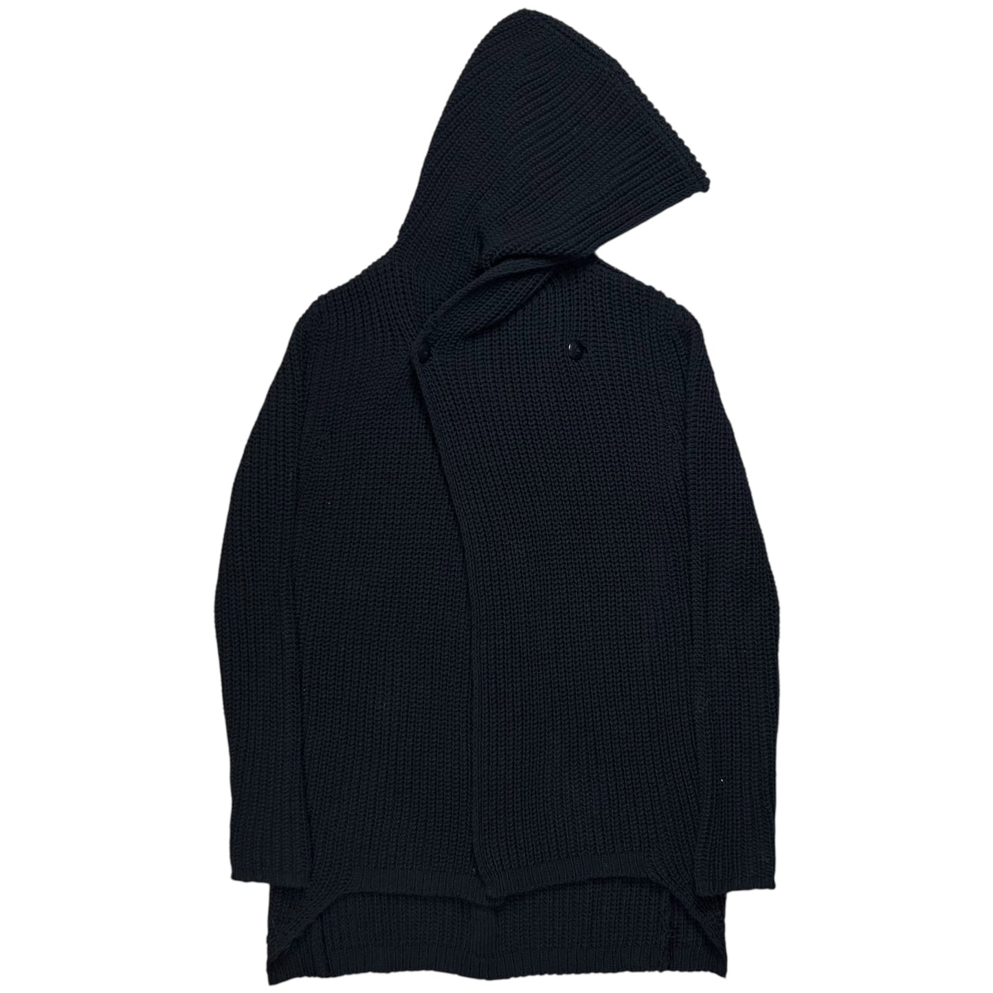 Rick Owens Sphinx Hooded Knit Cardigan - AW15