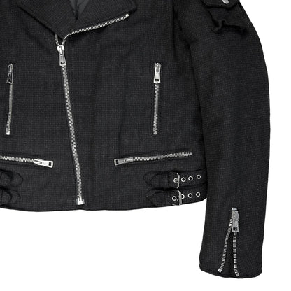 RAF by Raf Simons Wool Perfecto Biker Jacket - AW06