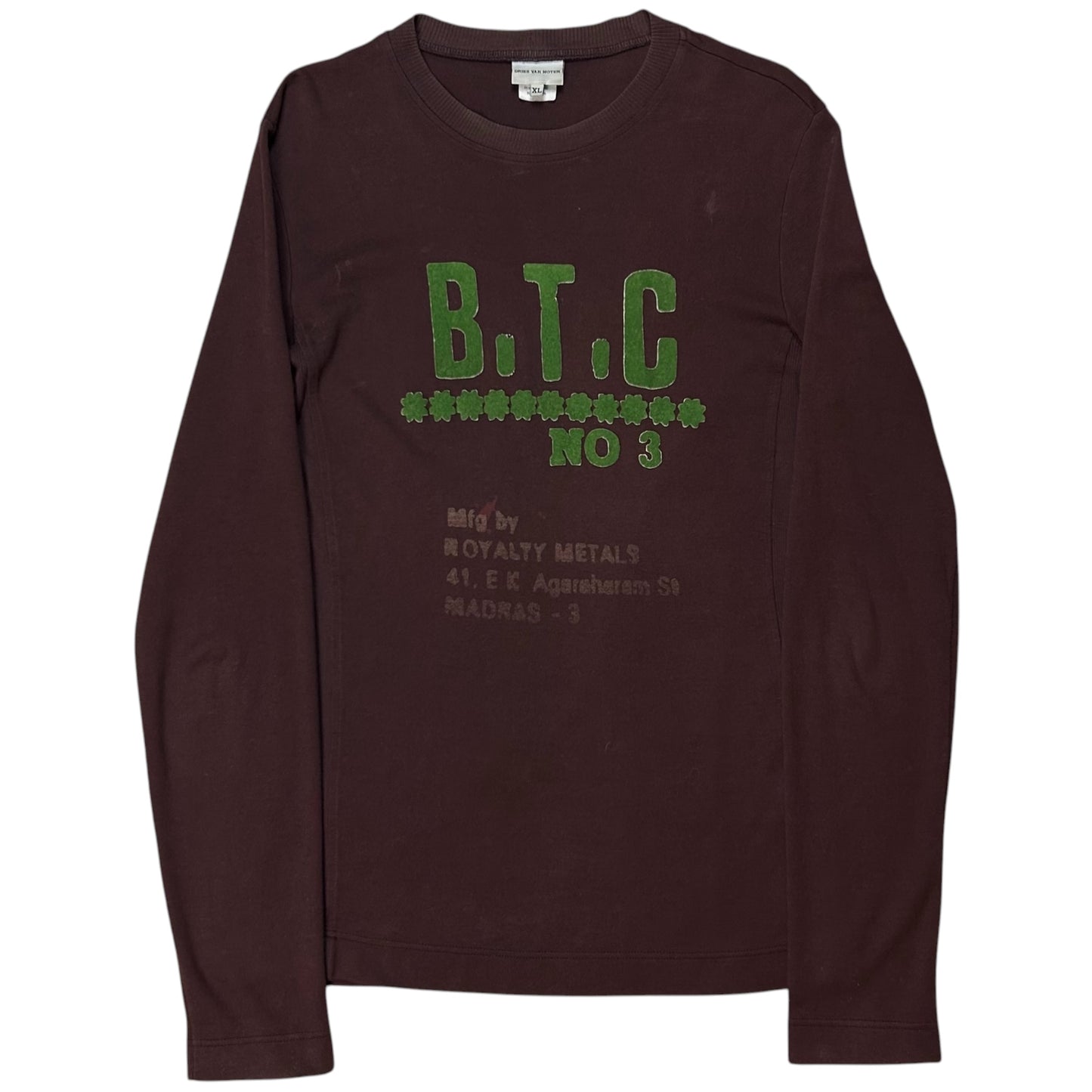 Dries Van Noten Manufacture Print Sweater - SS94