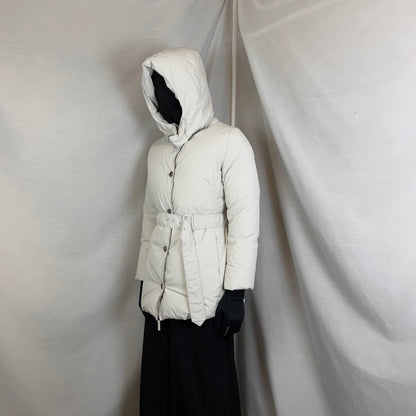 Jil Sander Belted Zip Hood Down Parka - AW10