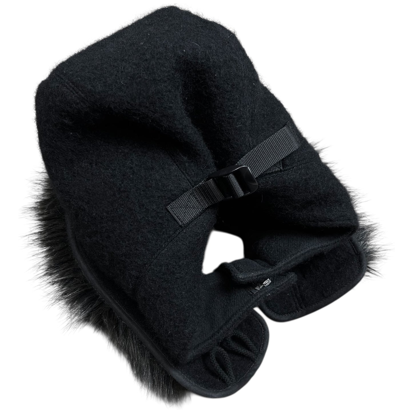 Comme des Garcons Homme Plus Zipped Fur Hood