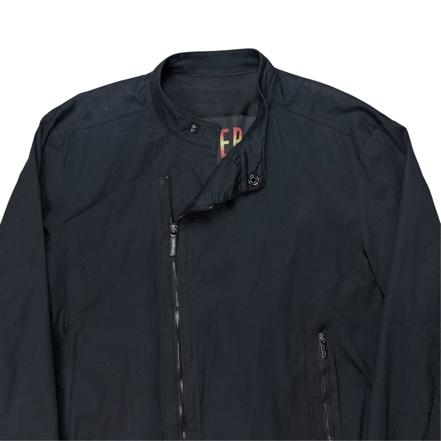 Dirk Bikkembergs Asymmetric Belted Bomber Jacket