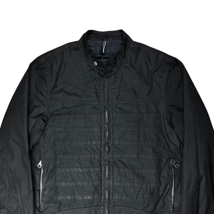 Dior Homme Panelled Cropped Moto Bomber Jacket - AW08